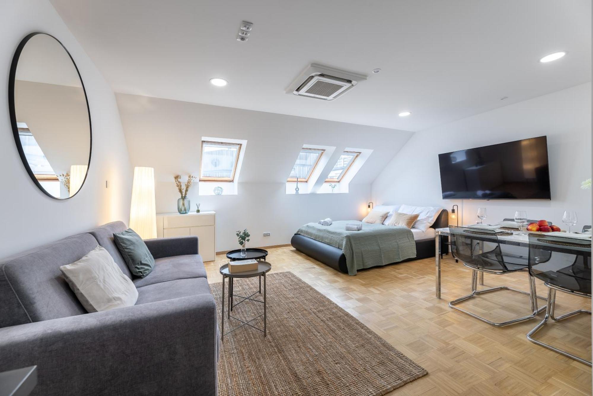 Kip Old Town Modern With Free Parking & Ac * Praga